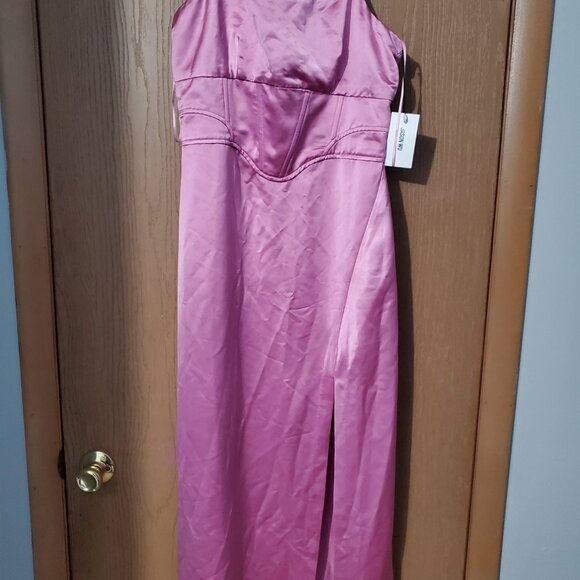 NWT JASON WU SATIN CORSET DRESS - Picture 1 of 3